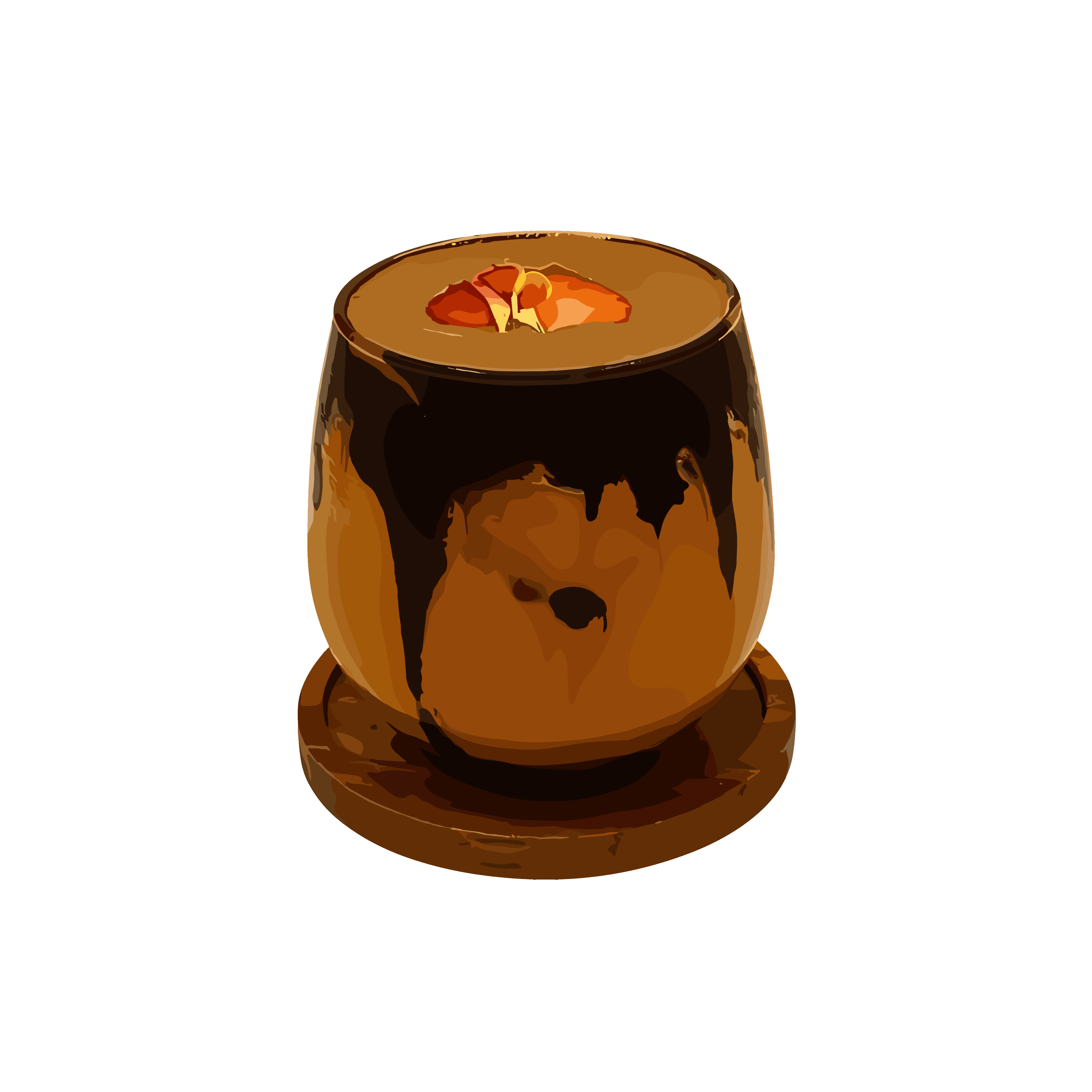 Milk Choc Lava — illustrated