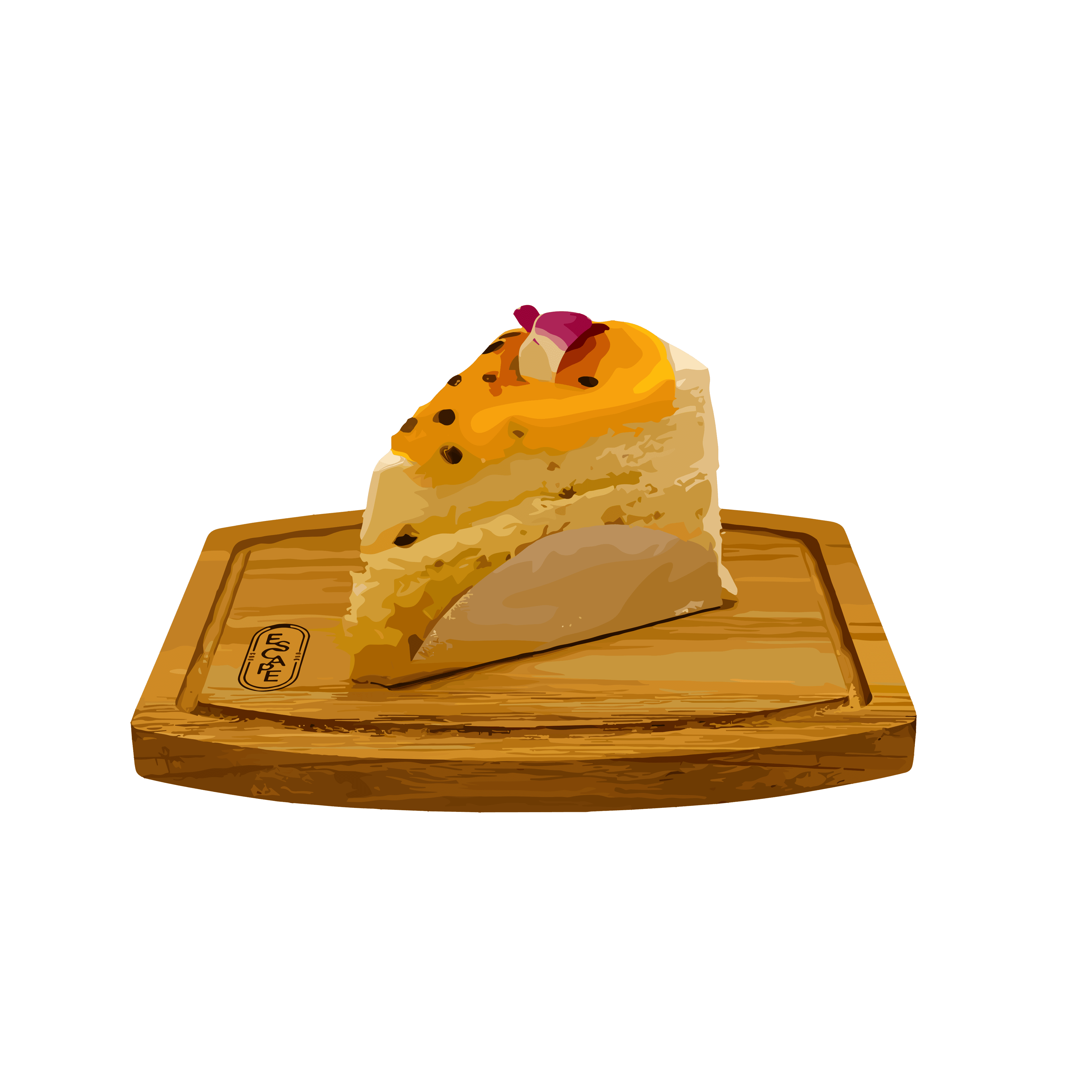 Mango Passion Fruit Cake