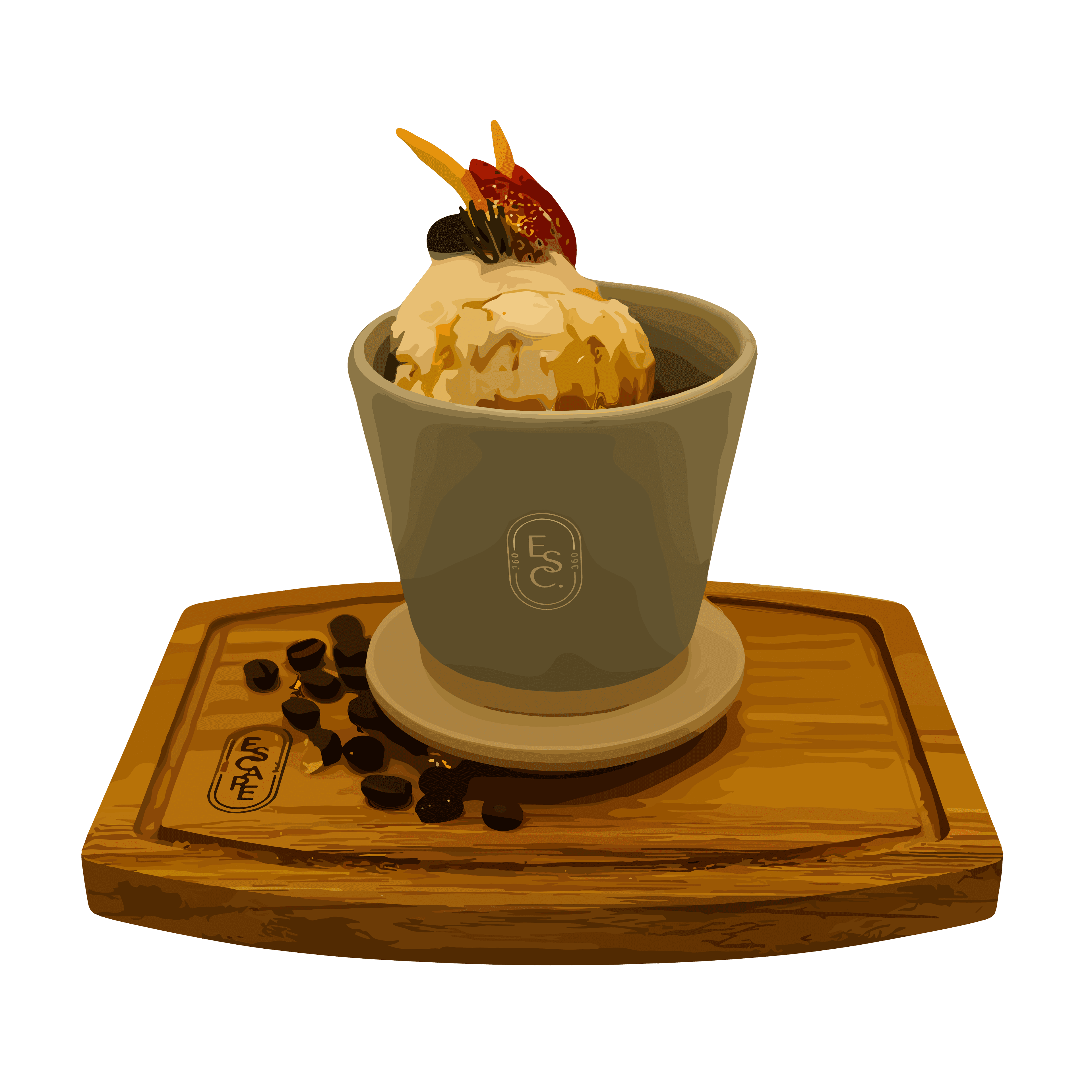 Affogato — illustrated