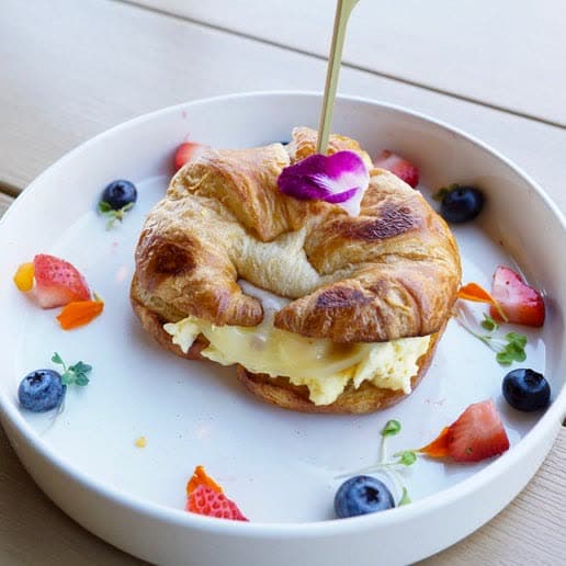 Croissant Egg & Cheese