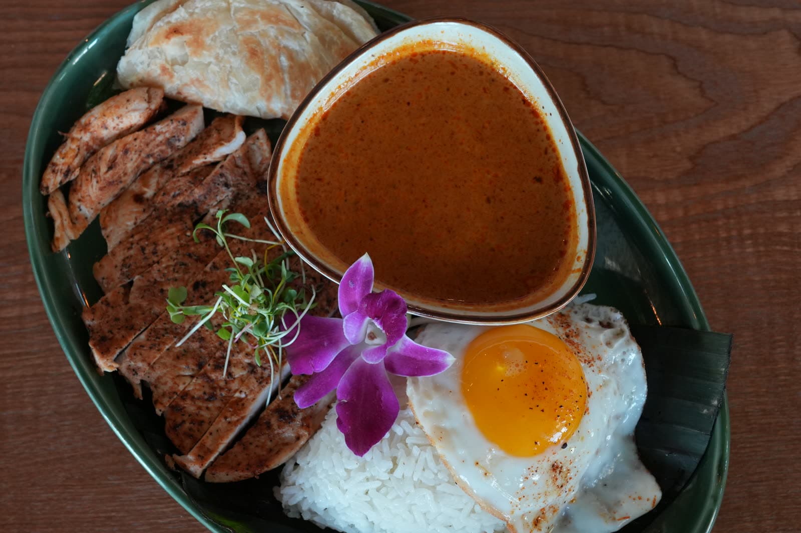 Malay Curry with Coconut Rice