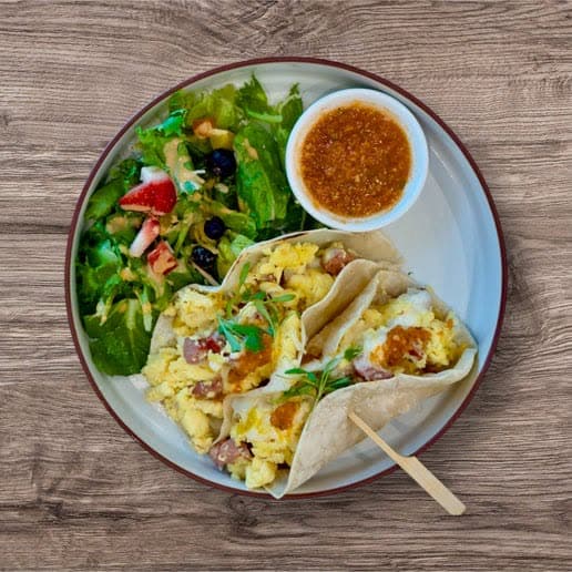Sausage & Egg Taco