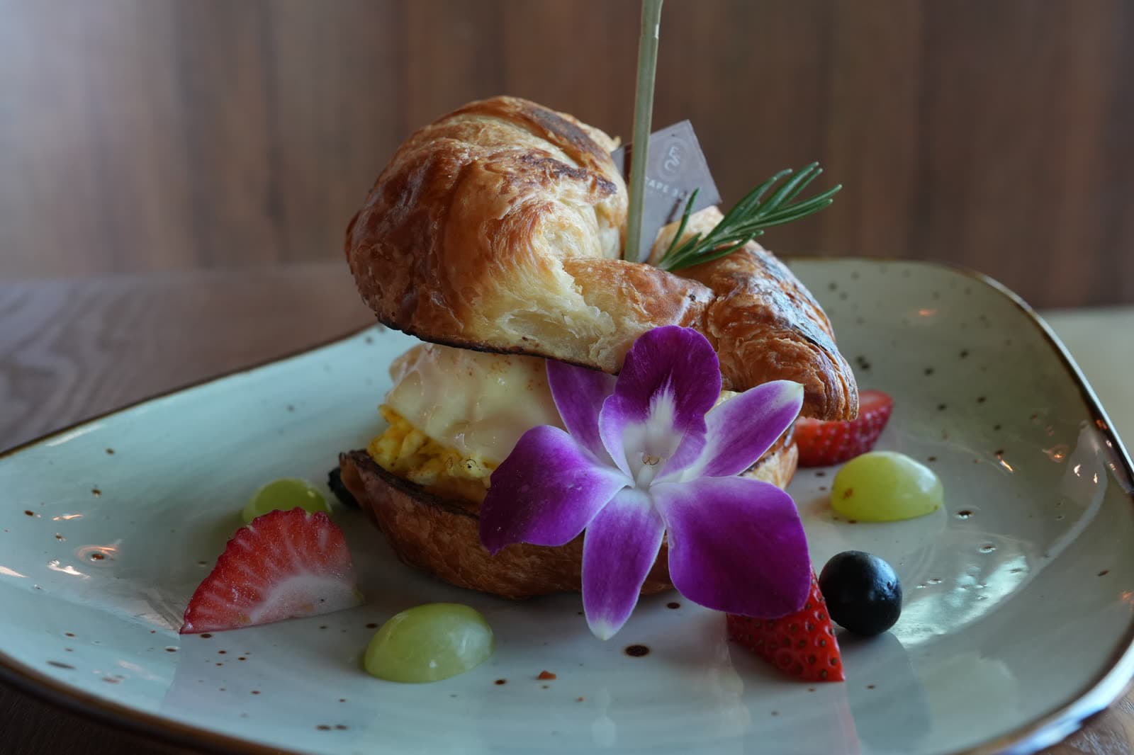 Turkey Bacon Egg & Cheese Croissant