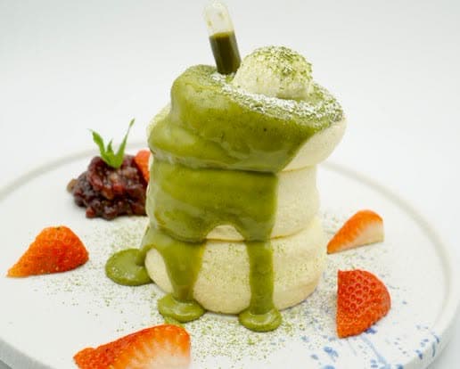 Matcha Brûlée Soufflé