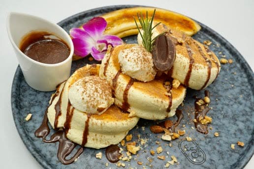Nutella Banana Soufflé